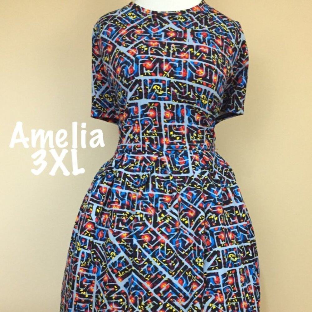 LuLaRoe Amelia Dress new with tags